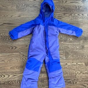 LLBEAN kids one piece snow suit